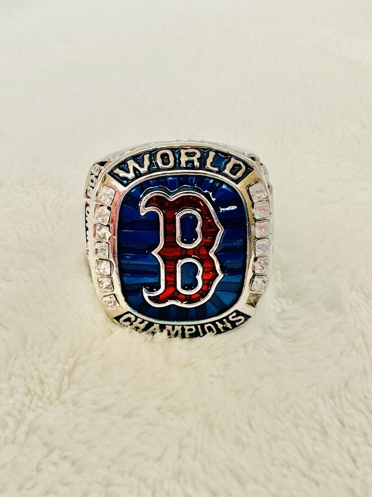 2018 Red Sox World Series Silver Championship Ring,  SHIP - EB Sports Champion's Cache