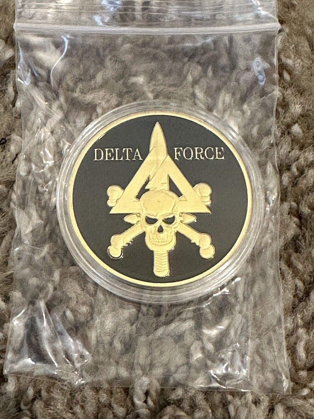 Delta Force Elite Tier 1 CAG Army Special Forces Challenge 1oz Gold Coin - EB Sports Champion's Cache