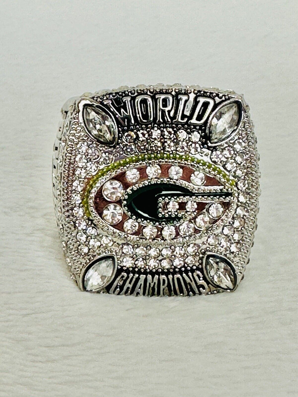 Aaron Rodgers Green Bay Packers Championship Replica Ring W Box, US SHIP - EB Sports Champion's Cache