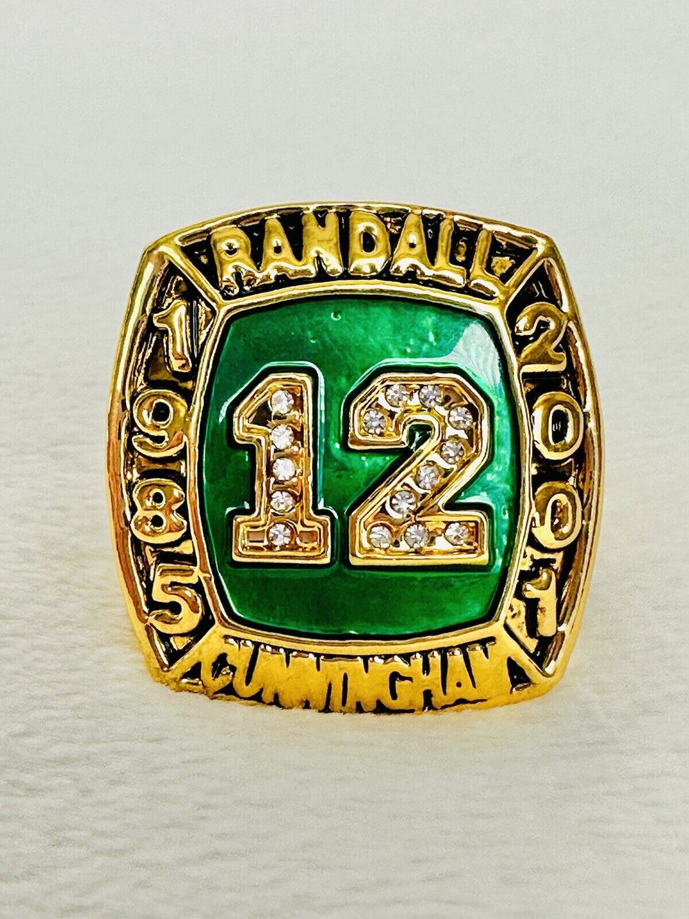 Philadelphia Eagles Randall Cunningham HOF Ring W Box, USA Seller - EB Sports Champion's Cache