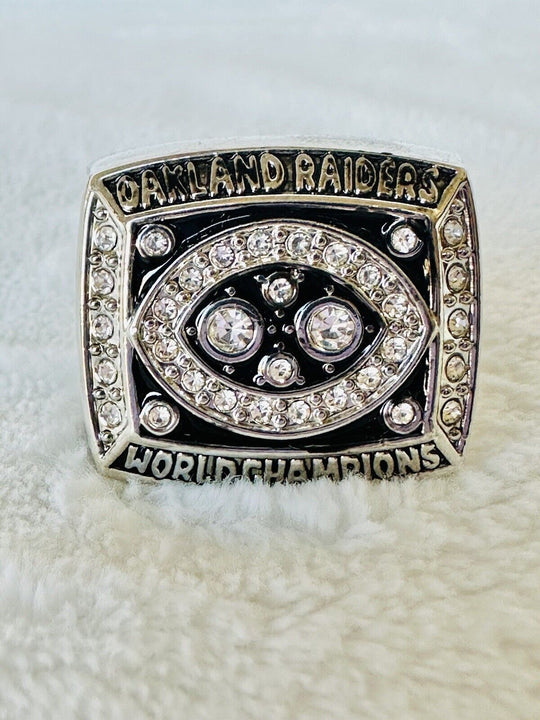 1980 Oakland Raiders Replica Championship Ring, US SHIP - EB Sports Champion's Cache