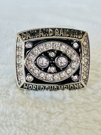 1980 Oakland Raiders Replica Championship Ring, US SHIP - EB Sports Champion's Cache