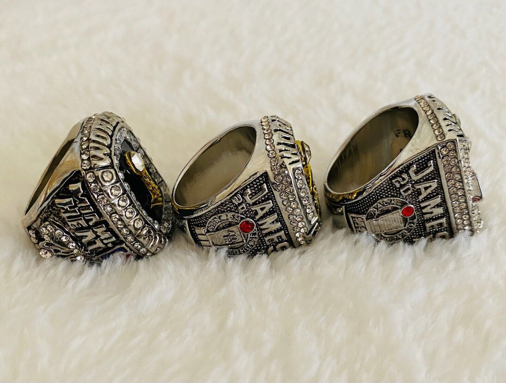 3 PCS Miami Heat Championship Complete Ring Set,  SHIP - EB Sports Champion's Cache