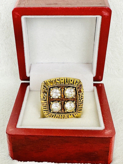 1979 Pittsburgh Steelers Ring W Box Super Bowl Championship, USA SHIP - EB Sports Champion's Cache