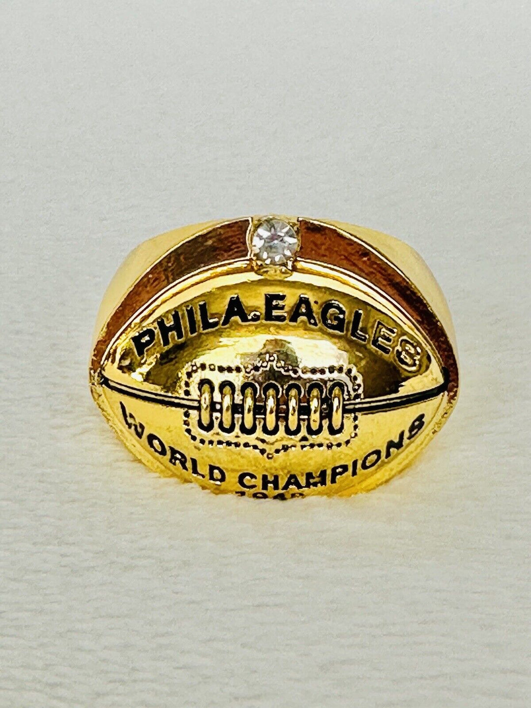 Philadelphia Eagles 1948 NFL Championship Ring USA Seller (Gold plating) - EB Sports Champion's Cache