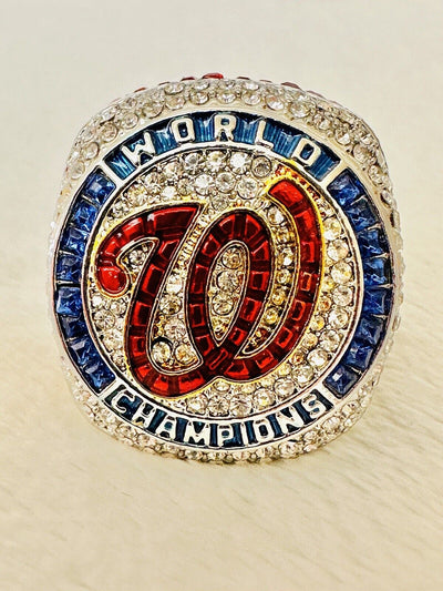 2019 Washington Nationals World Series Championship Ring,  SHIP - EB Sports Champion's Cache