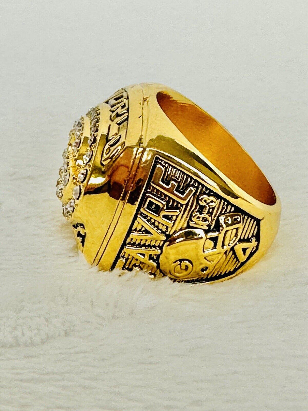 1996 Green Bay Packers Championship Replica Ring, Favre, US SHIP - EB Sports Champion's Cache