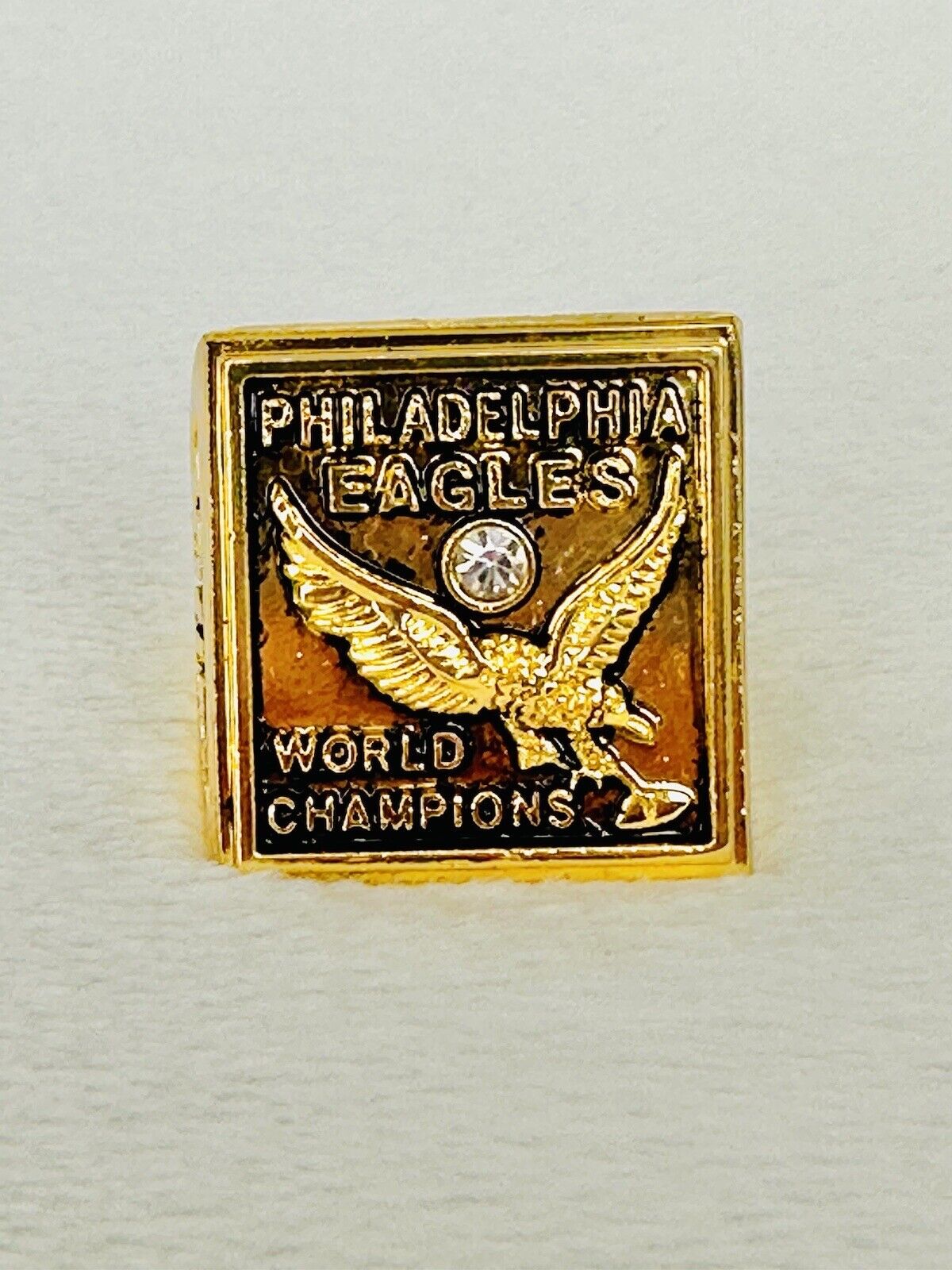 Philadelphia Eagles 1949 NFL Championship Ring USA Seller (Gold plating) - EB Sports Champion's Cache