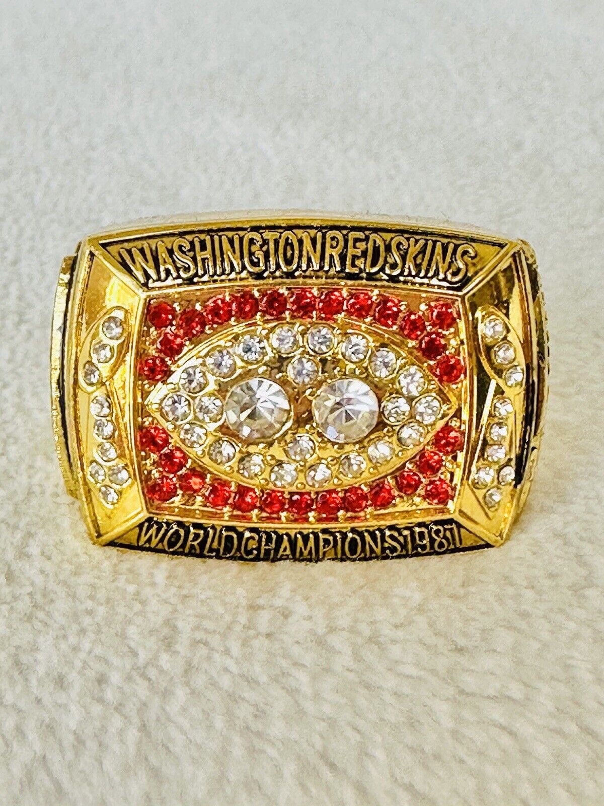 1987 Washington Redskins Championship Replica Ring,  SHIP - EB Sports Champion's Cache