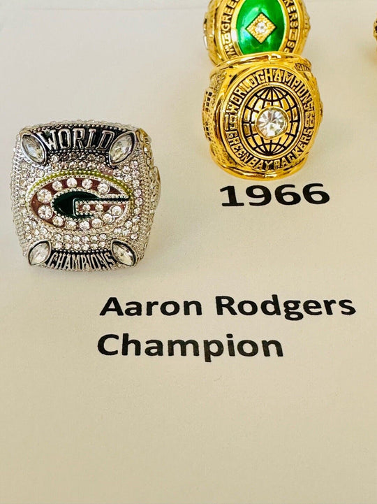 Green Bay Packers Championship Replica Ring W Box, US SHIP, PICK YOUR RING!!!! - EB Sports Champion's Cache