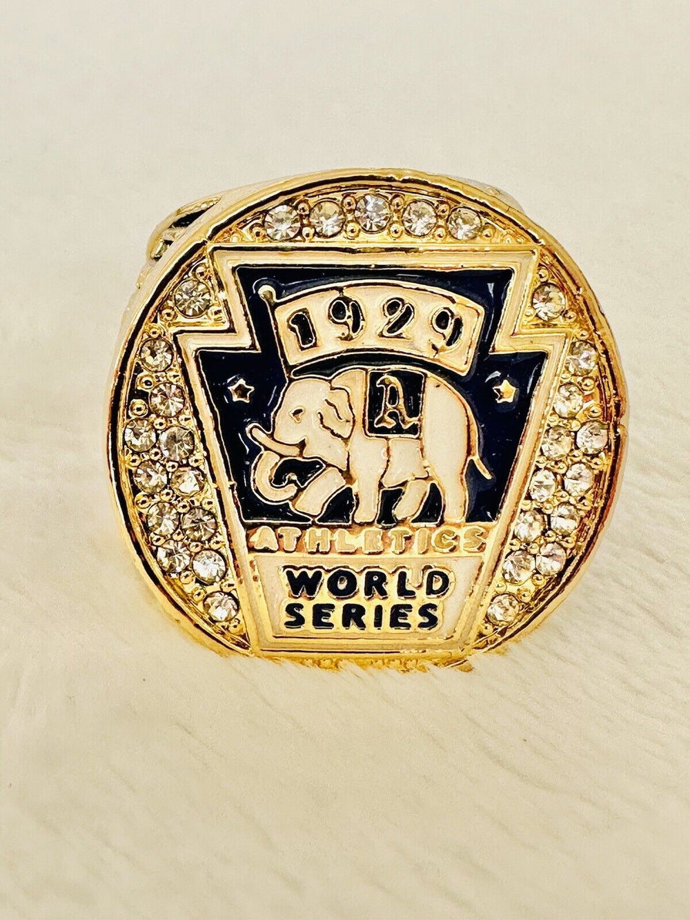 1929 Philadelphia Athletics World Series Championship Ring W Box,  SHIP - EB Sports Champion's Cache