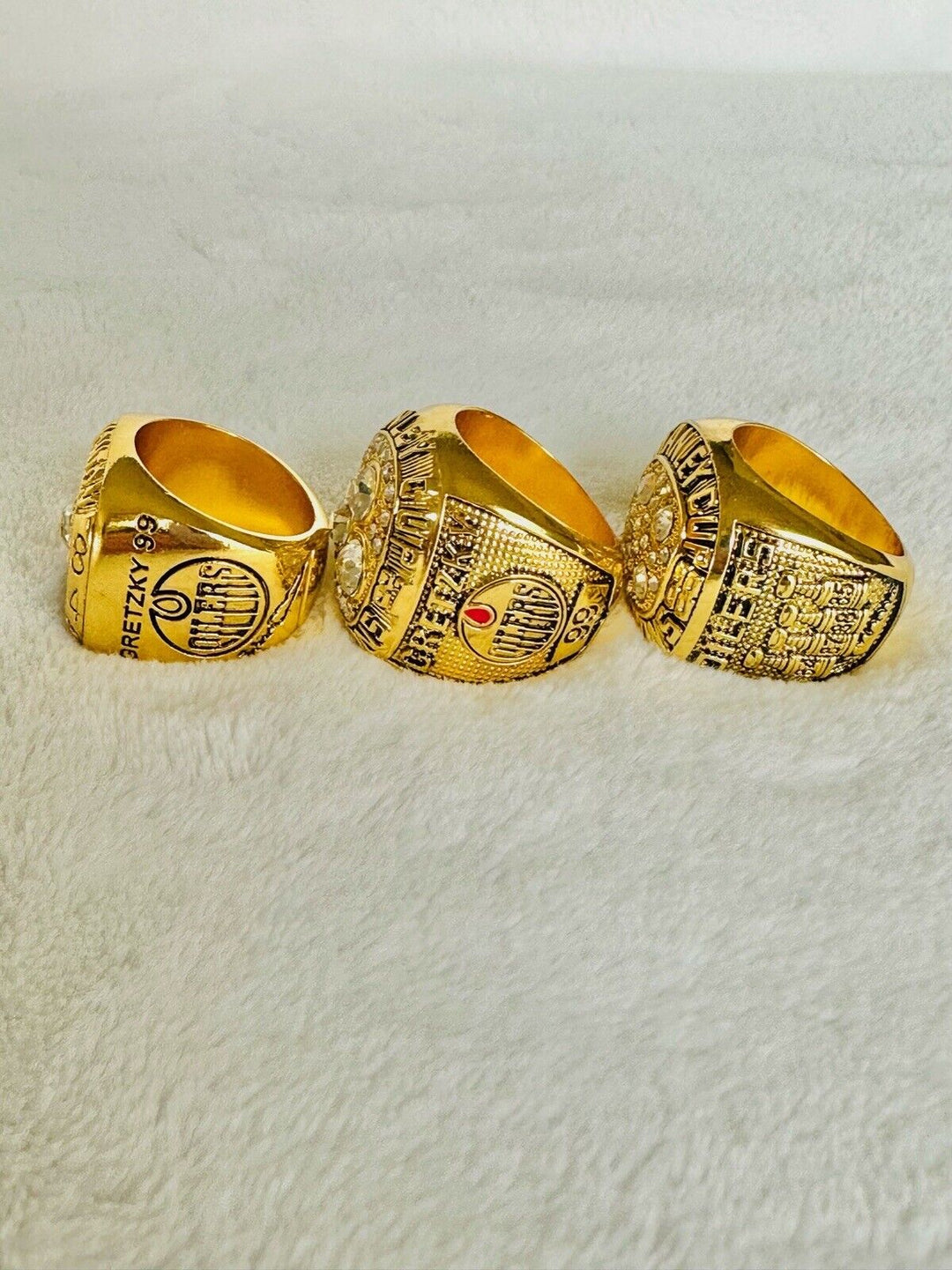 WAYNE GRETZKY MVP Ring Set,  SHIP 1984/87/88 - EB Sports Champion's Cache