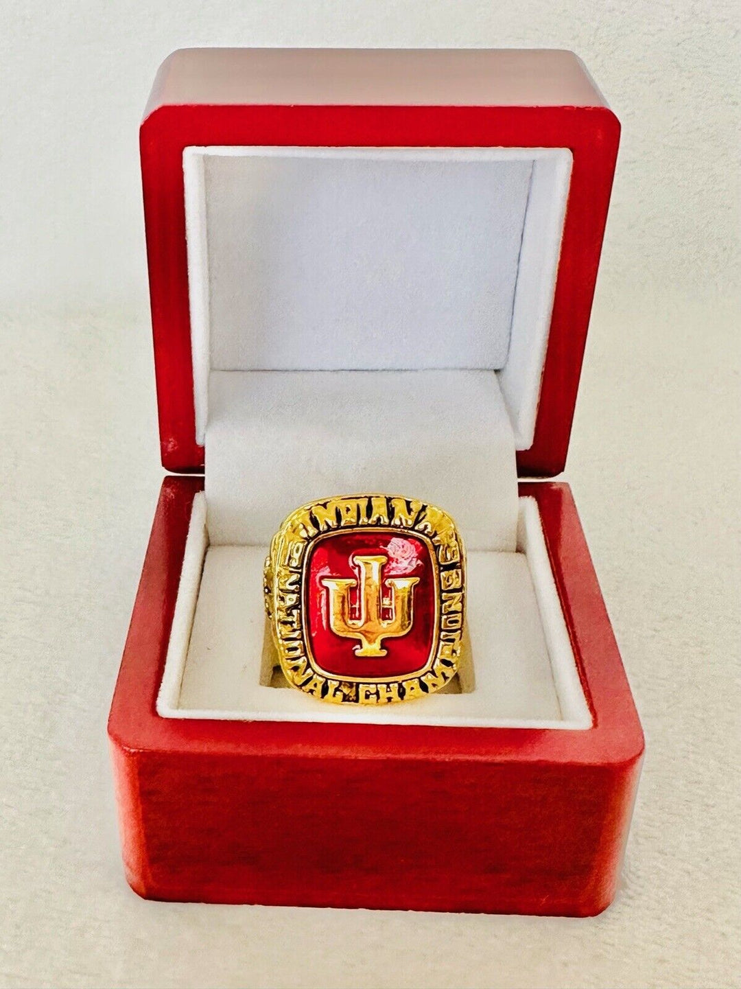 1976 INDIANA HOOSIERS CHAMPIONSHIP RING W Box, US SHIP - EB Sports Champion's Cache