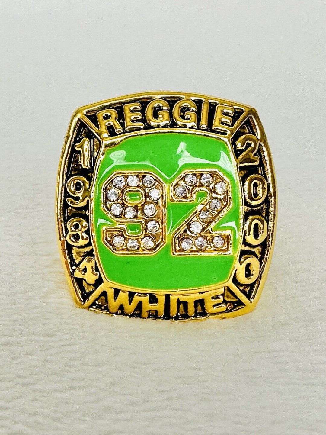 Philadelphia Eagles Reggie White HOF Ring, USA Seller - EB Sports Champion's Cache