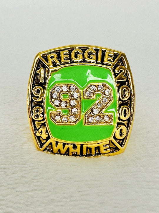 Philadelphia Eagles Reggie White HOF Ring, USA Seller - EB Sports Champion's Cache