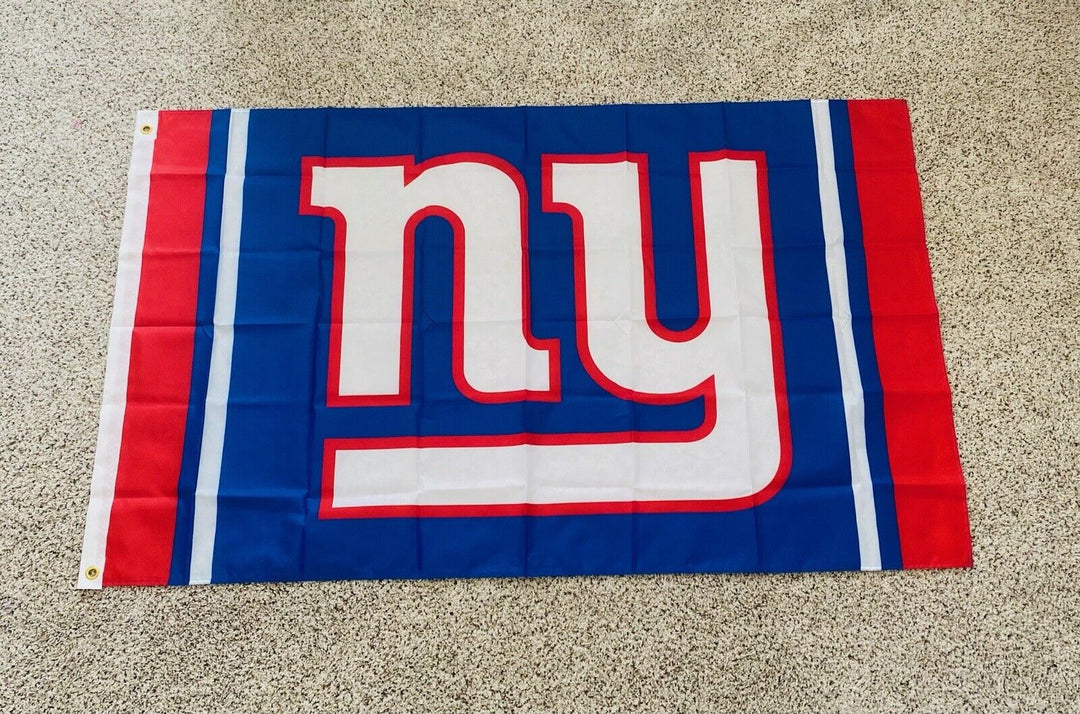 New York Giants 3x5 Flag Logo Man Cave Football Banner NFL FREE Shipping - EB Sports Champion's Cache