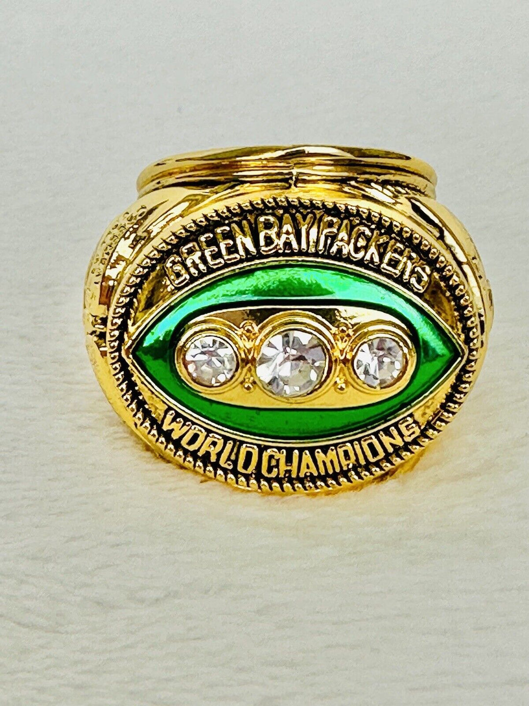 1967 Green Bay Packers Championship Replica Ring W Box, US SHIP - EB Sports Champion's Cache