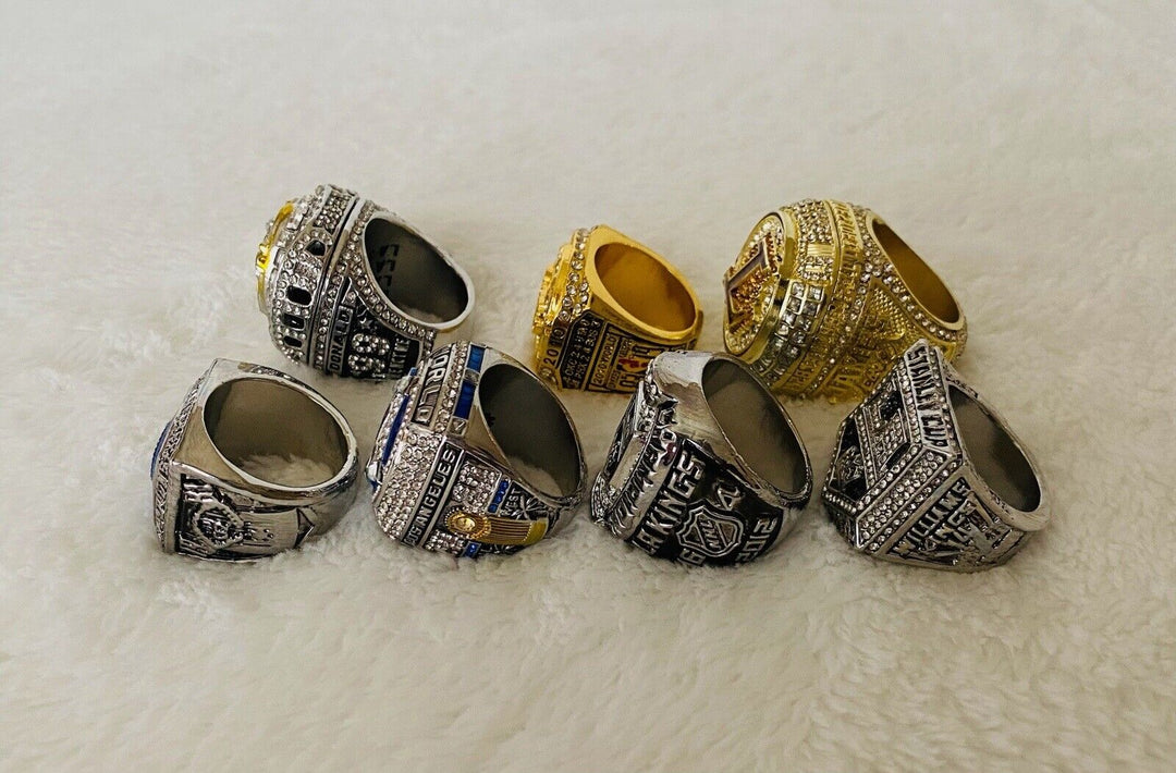 Los Angeles Ultimate Collection Championship Ring SET, US Ship NFL/NBA/MLB - EB Sports Champion's Cache