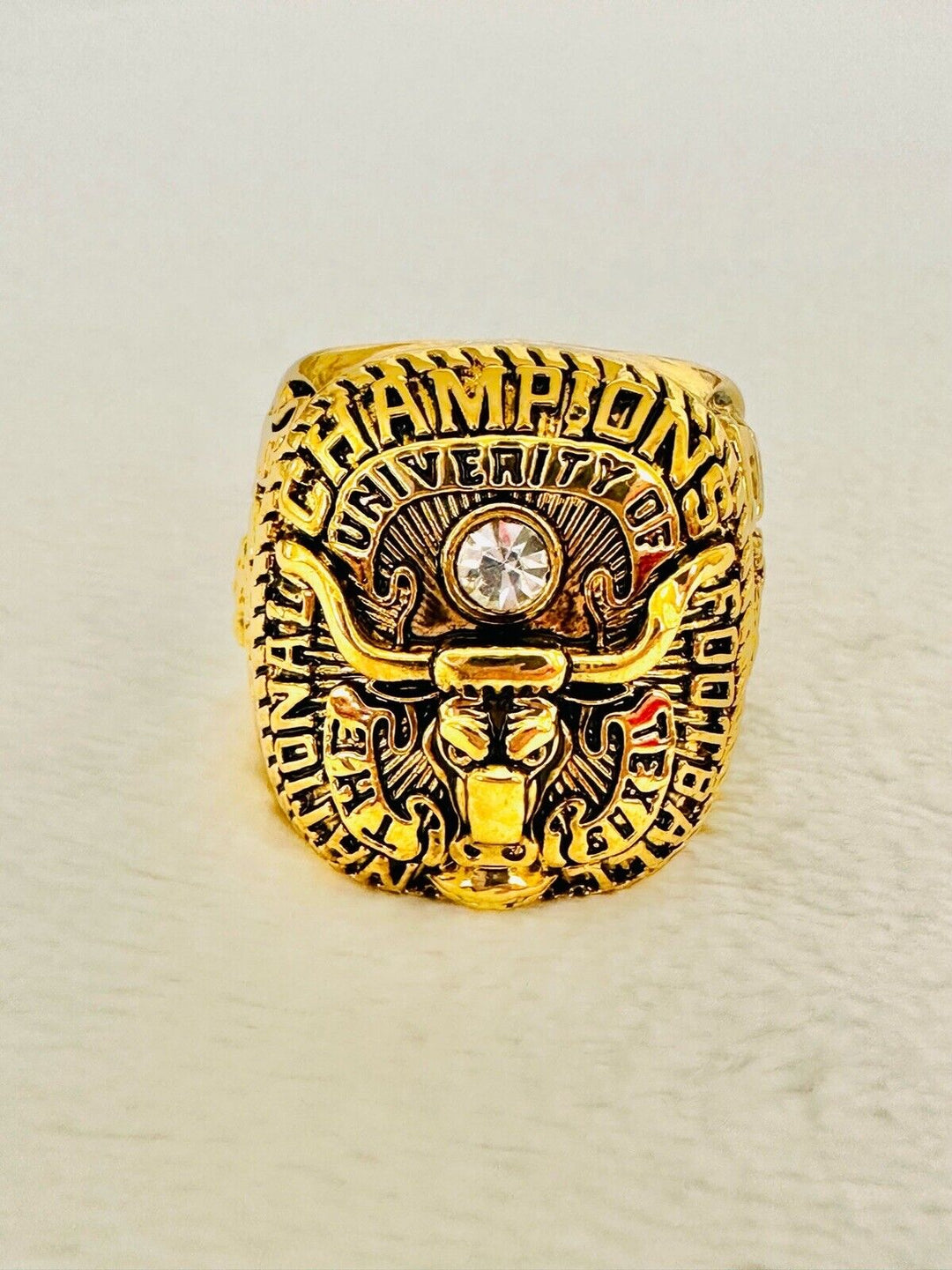 1963 University Of Texas LONGHORNS Championship Ring Replica, US SHIP - EB Sports Champion's Cache