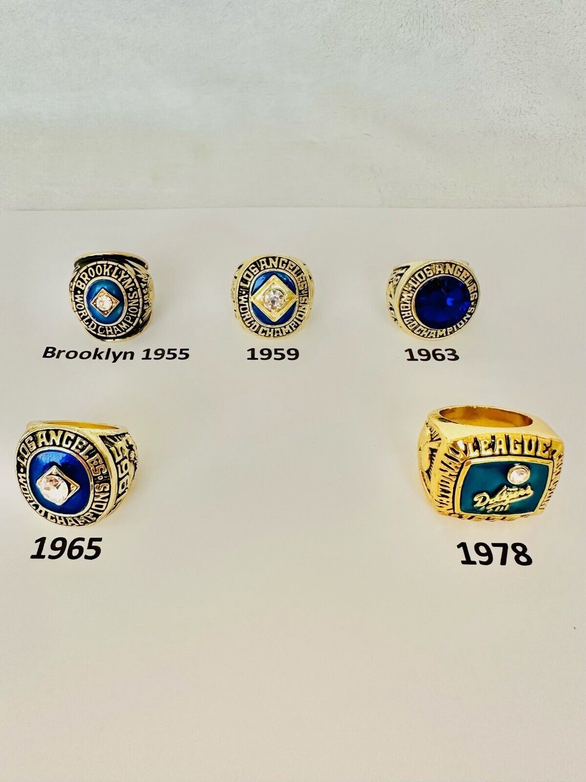 1959 L. A. Dodgers World Championship Ring