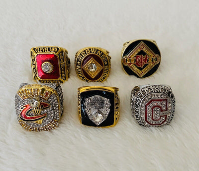 Cleveland Ultimate Collection Championship Ring SET,  SHIP - EB Sports Champion's Cache