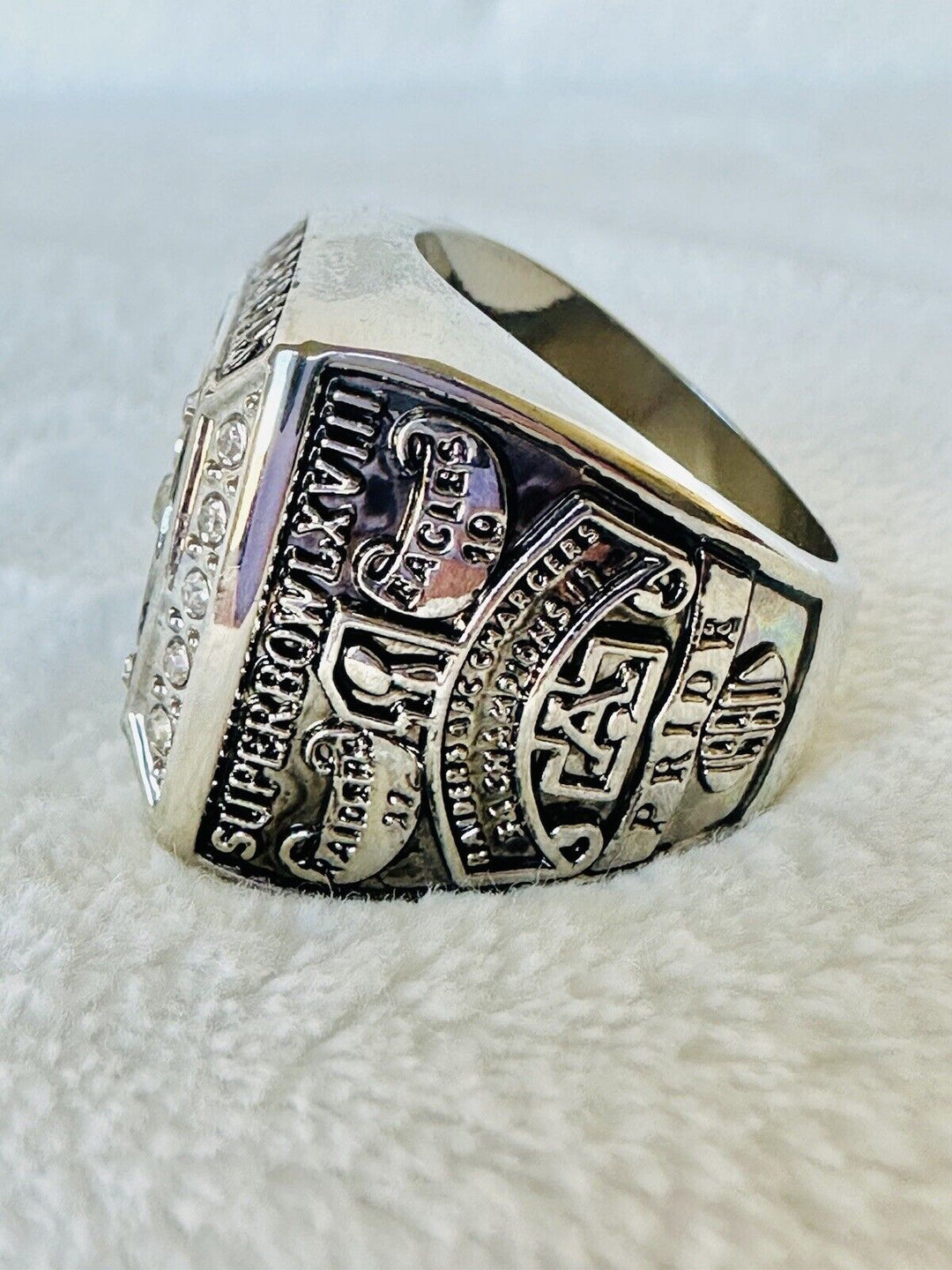 1980 Oakland Raiders Replica Championship Ring, US SHIP - EB Sports Champion's Cache