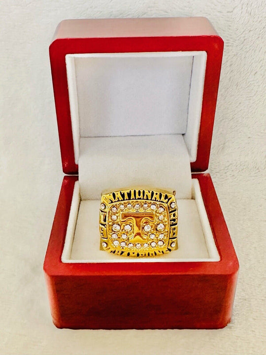 1998 Tennessee Volunteers National Championship Ring W Box, Ship From US - EB Sports Champion's Cache