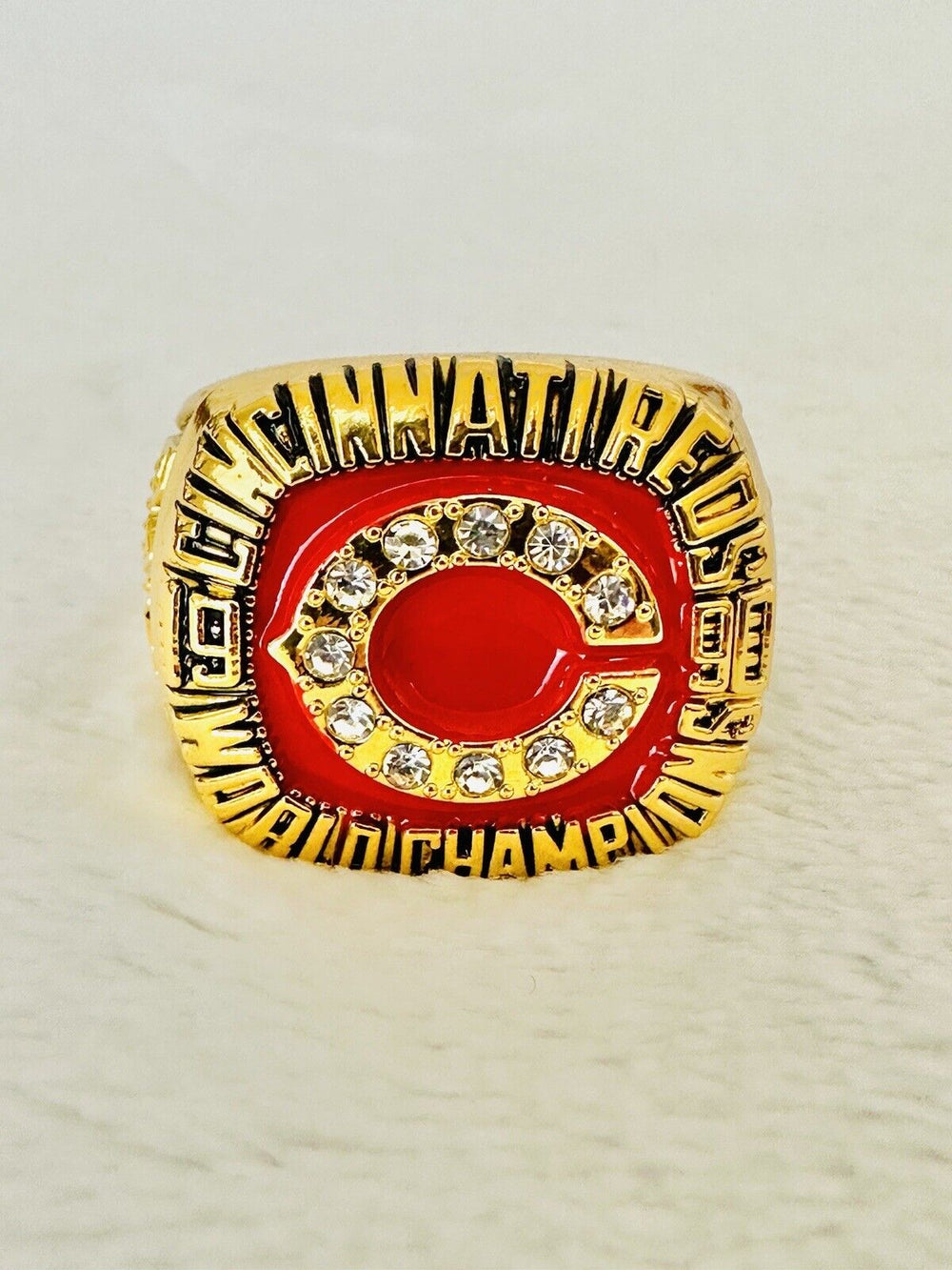 1990 CINCINNATI REDS World Series Championship Ring W Box,  SHIP - EB Sports Champion's Cache