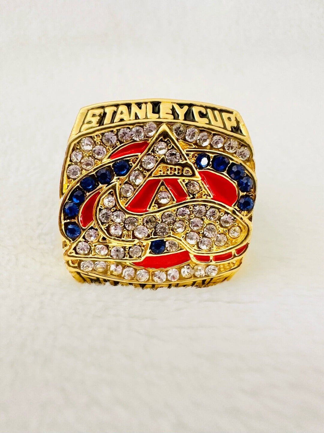 2001 Colorado Avalanche Stanley Cup Championship ring,  SHIP - EB Sports Champion's Cache