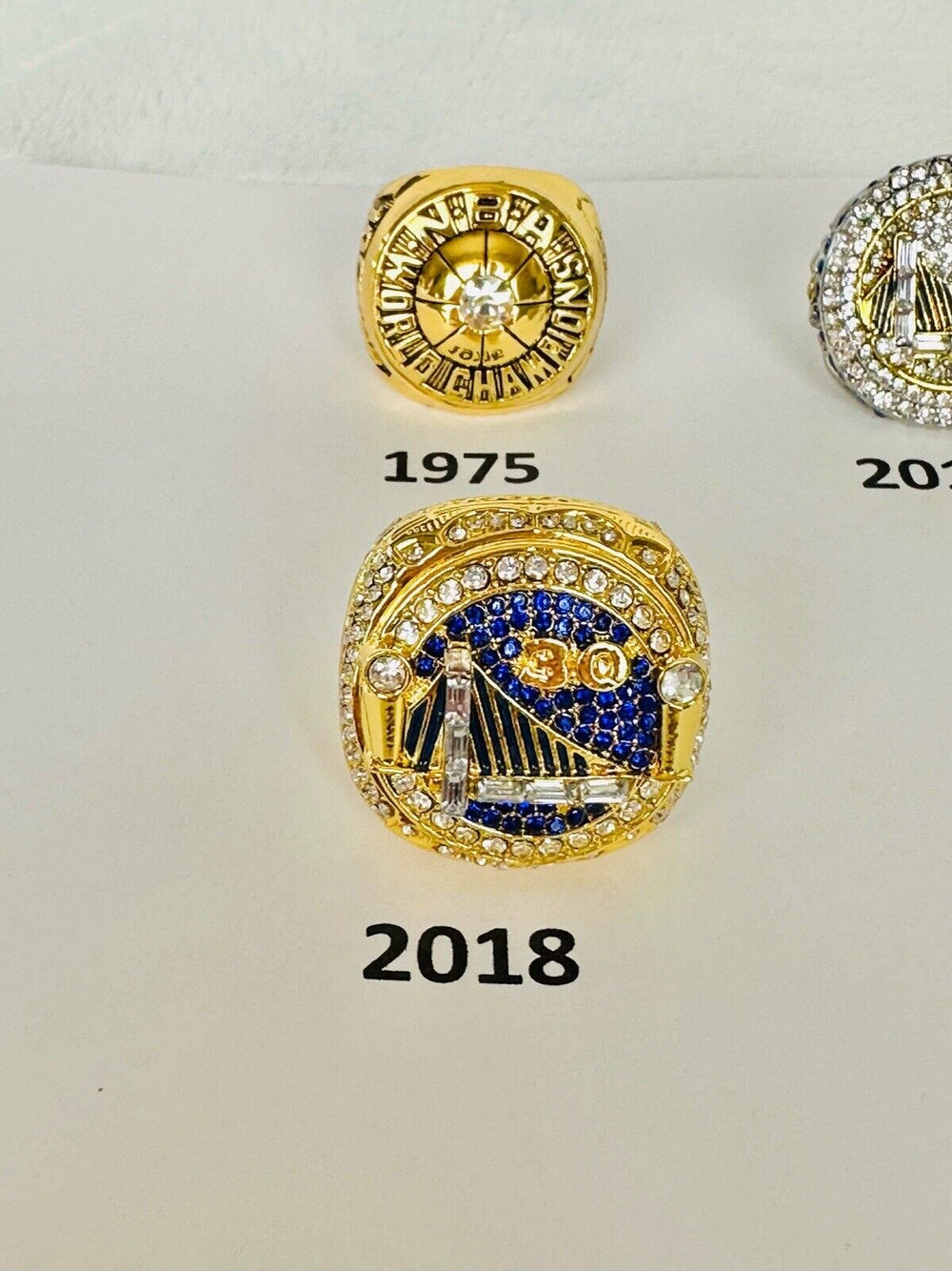 Golden State Warriors NBA Championship Rings,  SHIP PICK YOUR RING!!! - EB Sports Champion's Cache