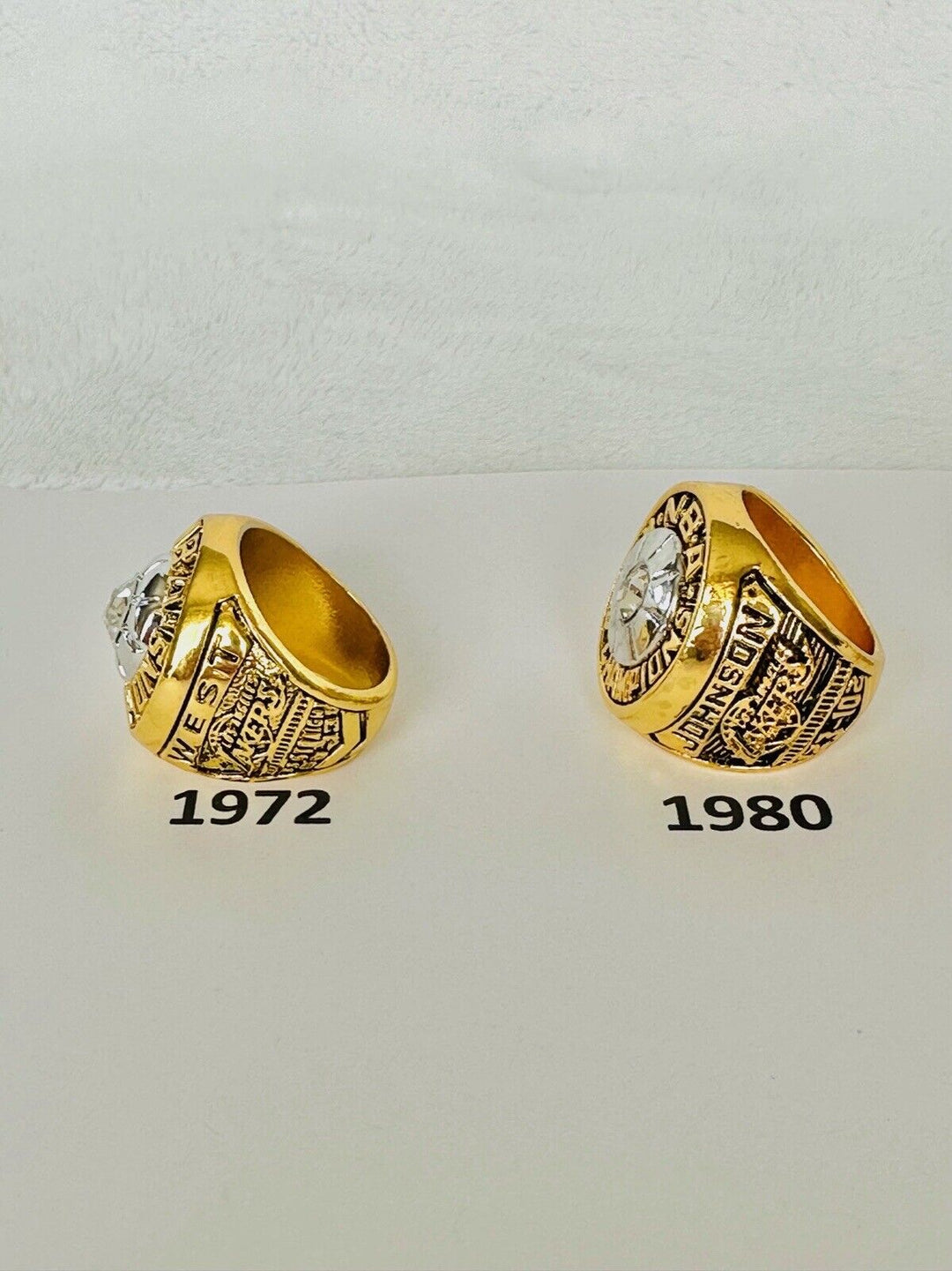 Los Angeles Lakers NBA Championship Ring, USA SHIP 1972-2002 PICK YOUR RING!! - EB Sports Champion's Cache