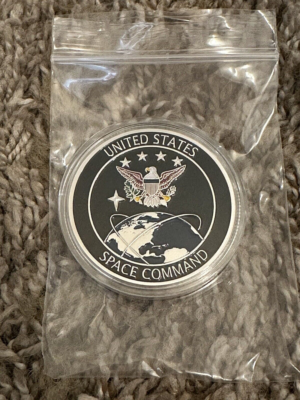 United States Space Force - Colorized 1oz Silver Coin SPACE COMMAND, US SHIP - EB Sports Champion's Cache