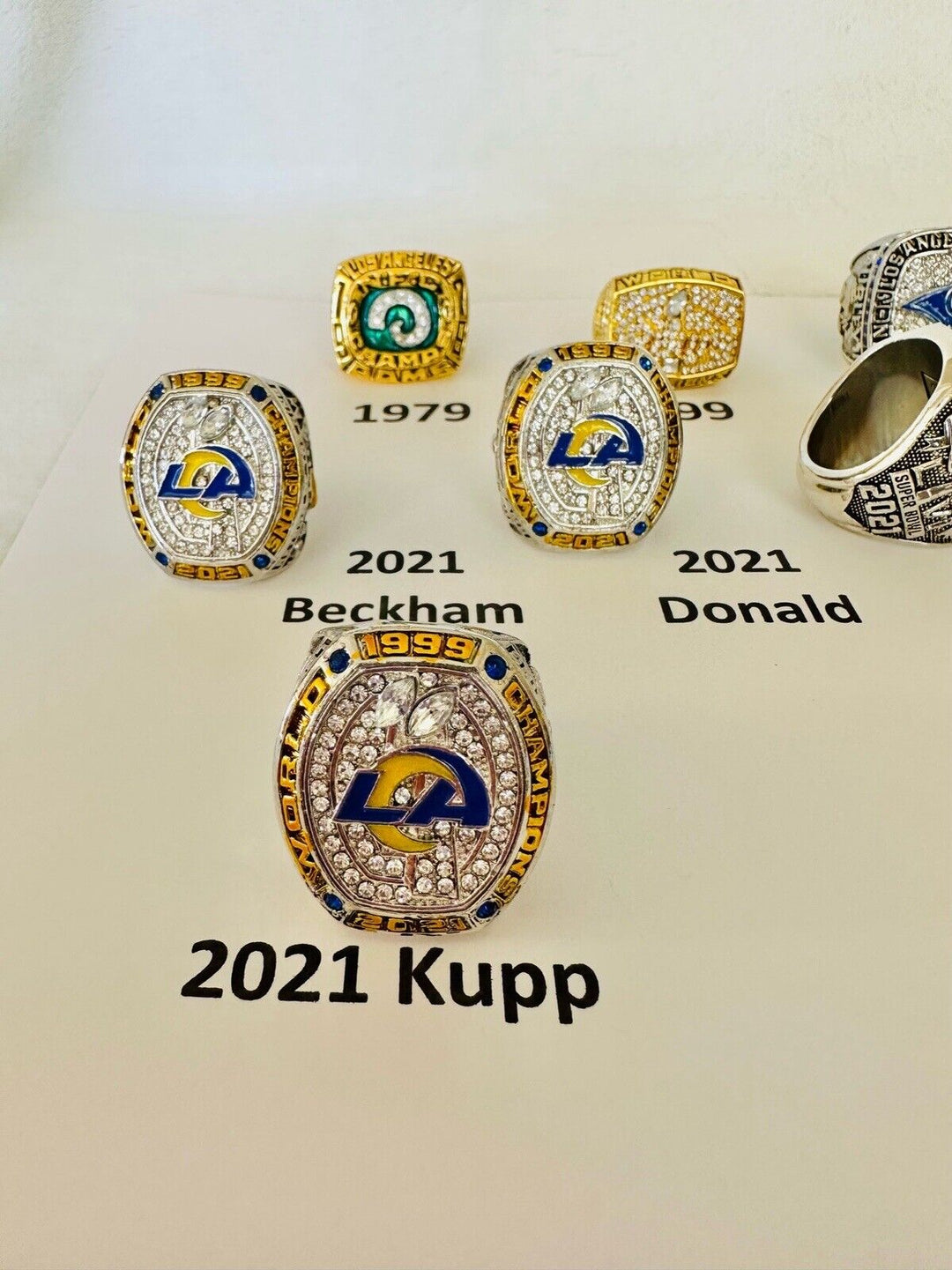 L os Angeles /St Louis Rams Championship Ring US SHIP, PICK YOUR RING! - EB Sports Champion's Cache