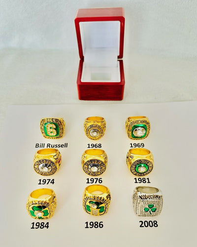 Boston Celtics NBA Championship Ring With Box,  SHIP, PICK YOUR RING!! - EB Sports Champion's Cache