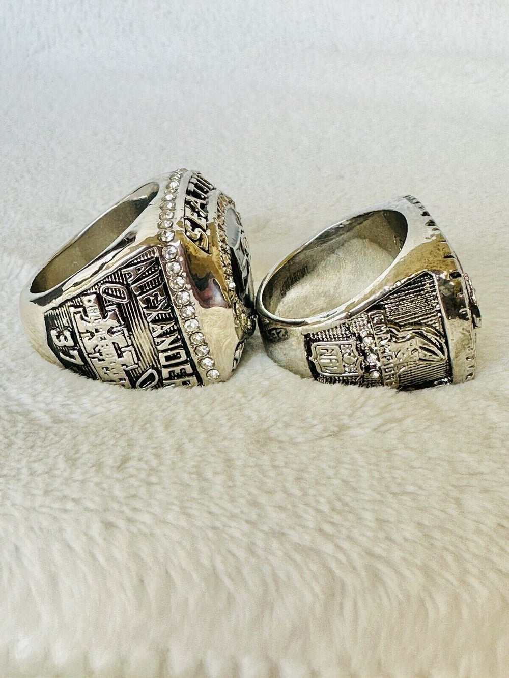 2 PCS Seattle Seahawks NFC Championship Ring SET, USA  SHIP - EB Sports Champion's Cache