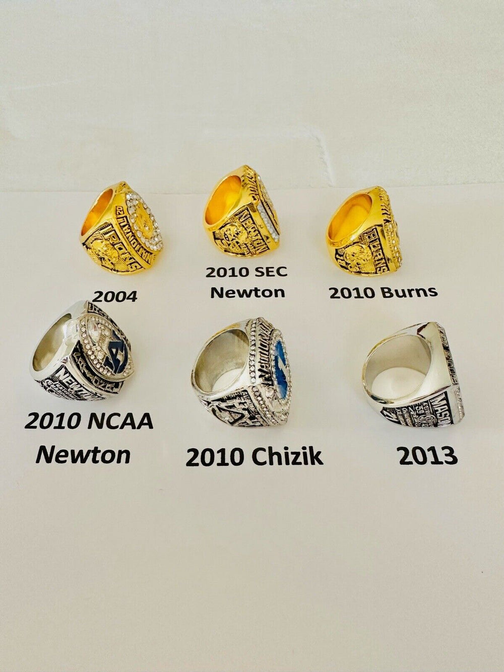 Auburn Tigers SEC/NCAA Championship complete Rings set, US SHIP, PICK YOUR RING - EB Sports Champion's Cache