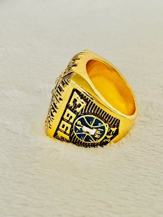 1993 North Carolina Tarheels NCAA SP Brass Championship Ring, US Ship - EB Sports Champion's Cache