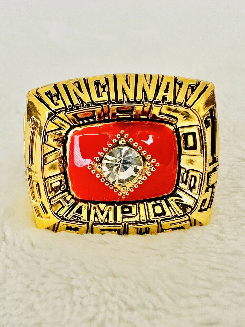 1975 CINCINNATI REDS World Series Championship Ring W Box,  SHIP - EB Sports Champion's Cache