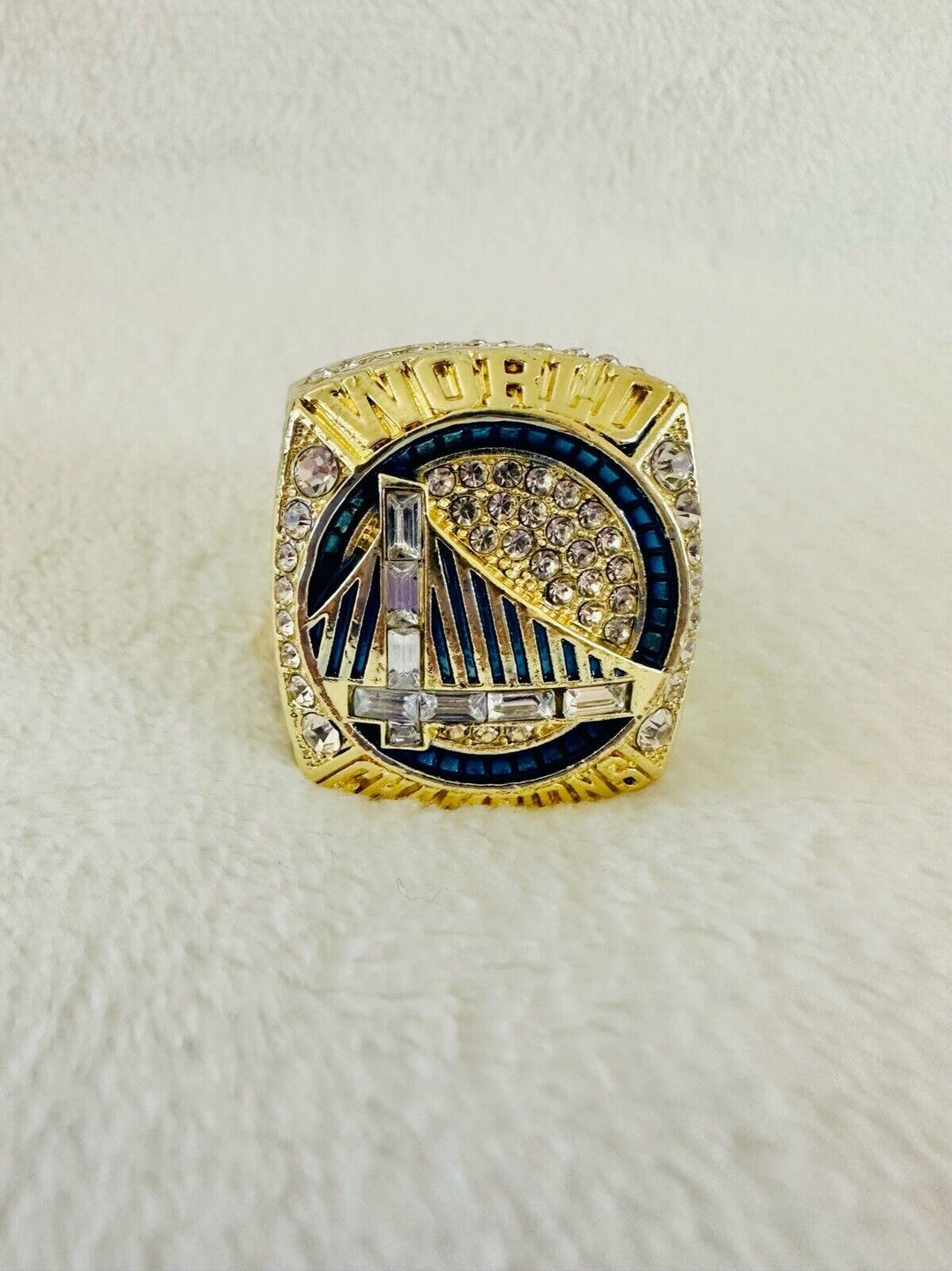 Golden State Warriors Latest NBA Championship Ring,  SHIP Stephen Curry - EB Sports Champion's Cache