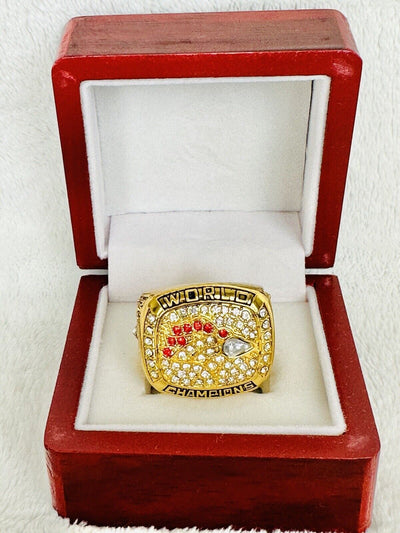 1997 Denver Broncos Championship Ring W Box, Elway, US SHIP - EB Sports Champion's Cache
