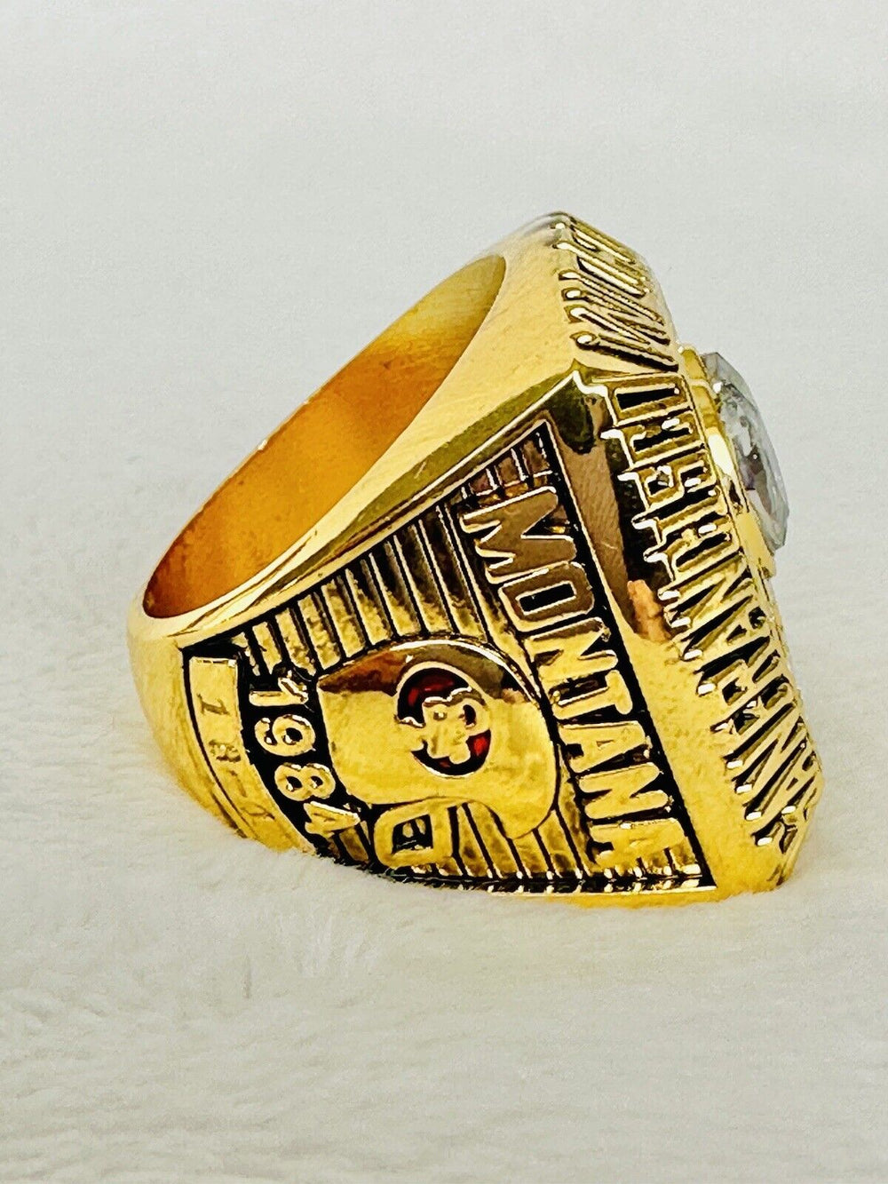 1984 San Francisco 49ers JOE MONTANA Ring - Super Bowl Championship, USA SHIP - EB Sports Champion's Cache