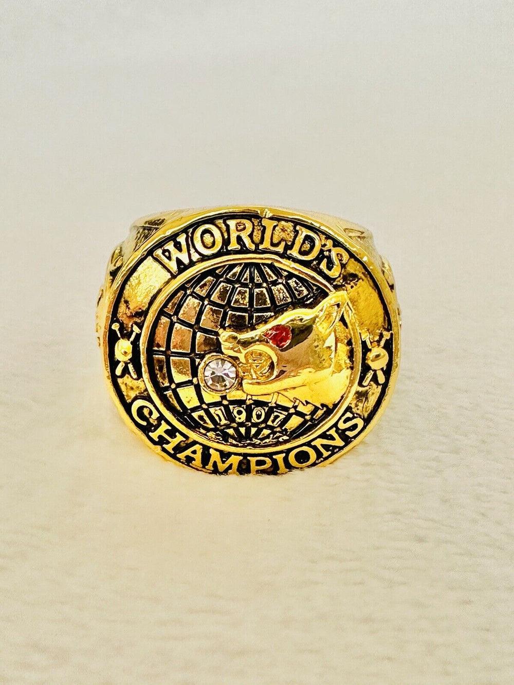 1907 Chicago Cubs World Series Championship Ring W Box,  SHIP - EB Sports Champion's Cache