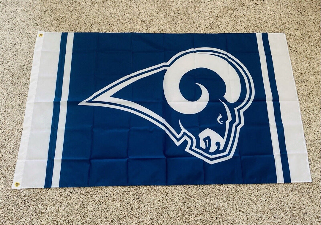 Los Angeles Rams                Large 3x5  Flag /Banner          FREE SHIPPING! - EB Sports Champion's Cache