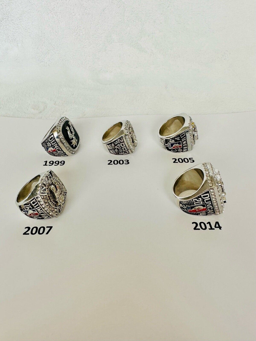 NBA San Antonio Spurs World Championship Replica Ring, US SHIP PICK YOUR RING!! - EB Sports Champion's Cache