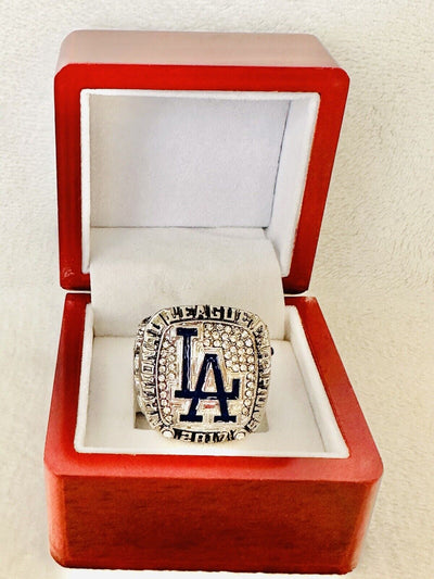 2017 LA Dodgers National League Championship Ring W Box,  SHIP - EB Sports Champion's Cache