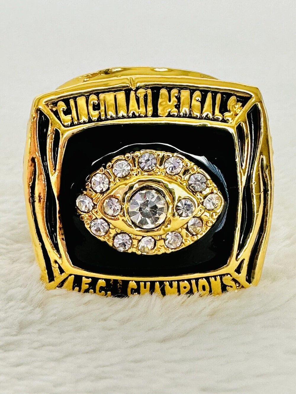 1988 Cincinnati Bengals AFC Championship Ring W Box, US SHIP - EB Sports Champion's Cache