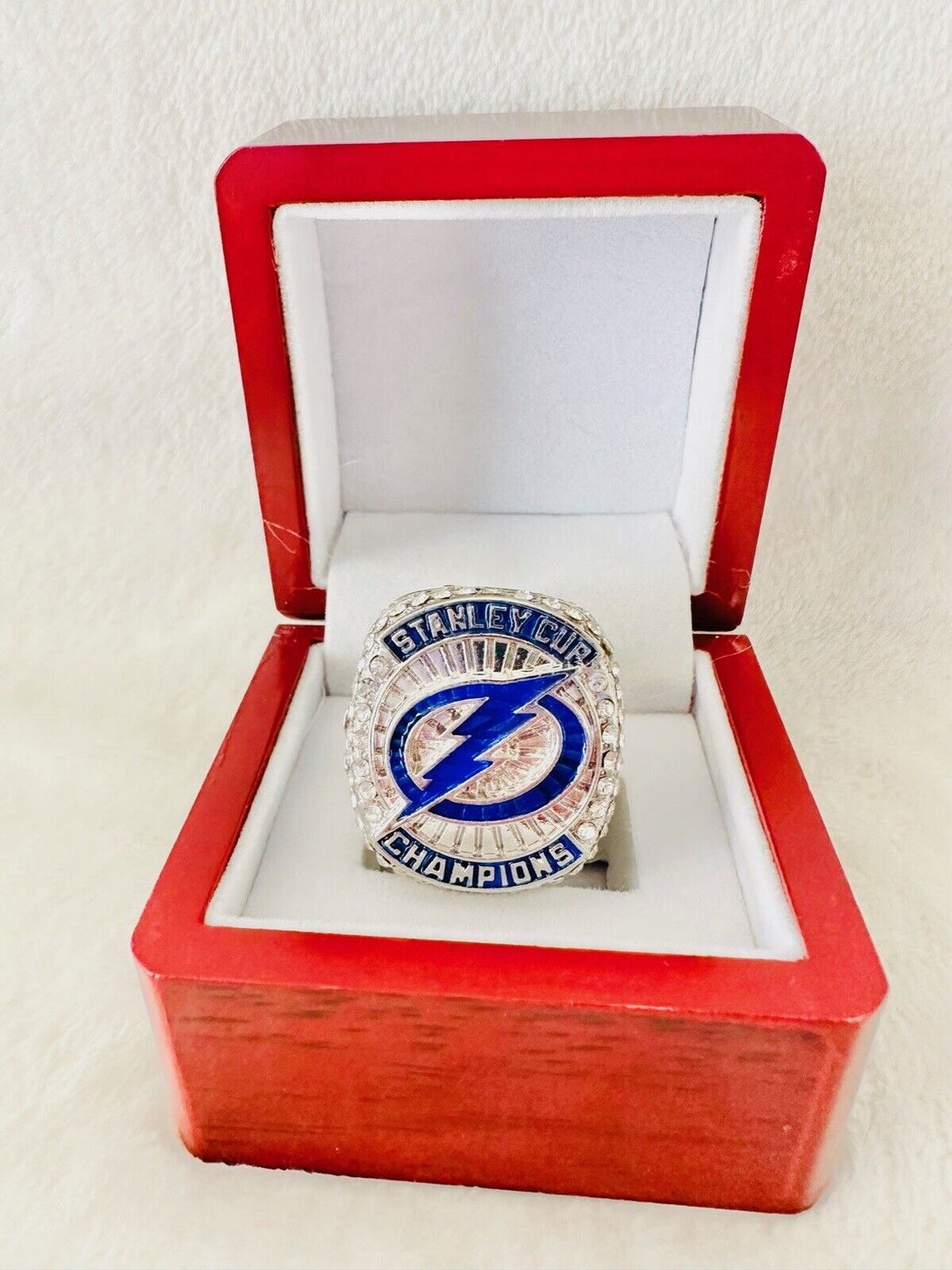 2021 Tampa Bay Lightning Stanley Cup Championship Ring W Box,  SHIP - EB Sports Champion's Cache