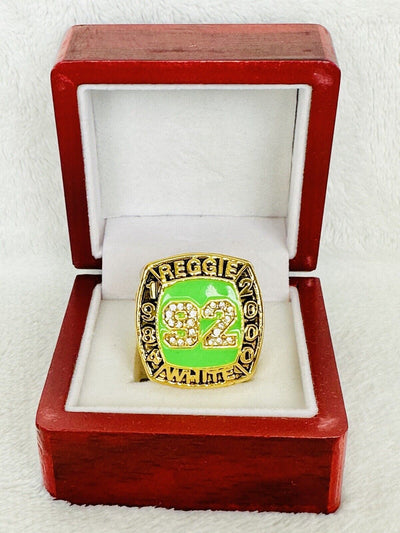 Philadelphia Eagles Reggie White HOF Ring W Box, USA Seller - EB Sports Champion's Cache