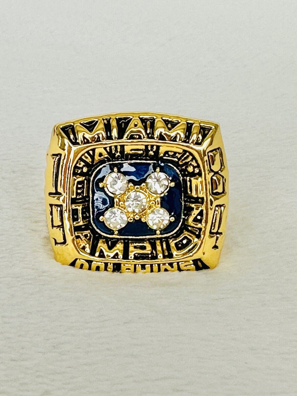 1984 Miami Dolphins AFC Championship Dan Marino Ring W Box, US SHIP - EB Sports Champion's Cache