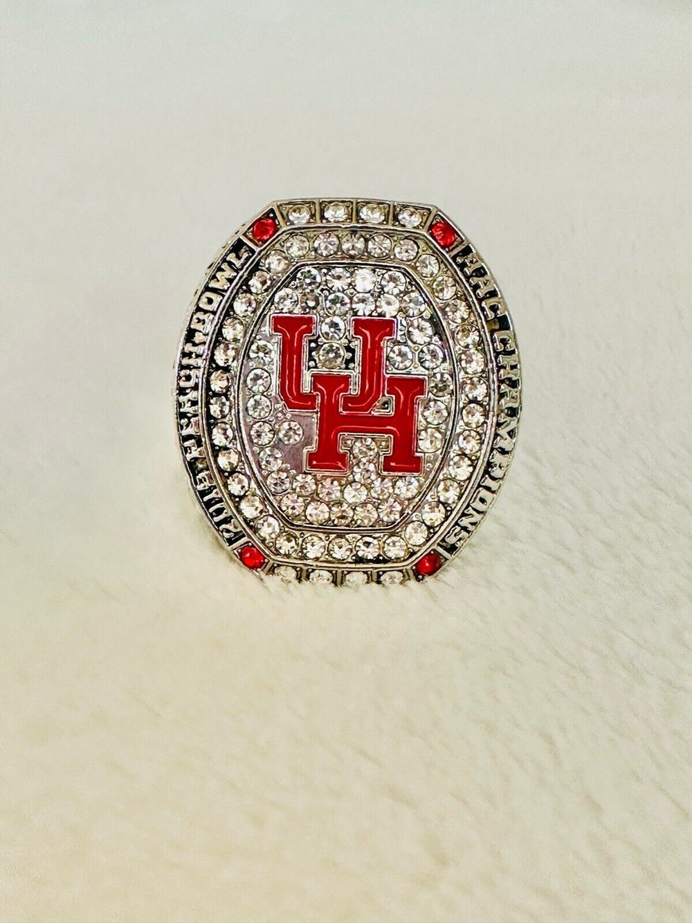 2015 Houston Cougars Championship Ring w Box, Peach Bowl Champions, US SHIP - EB Sports Champion's Cache